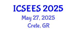 International Conference on Sustainable Energy and Environmental Sciences (ICSEES) May 27, 2025 - Crete, Greece