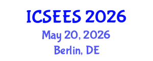 International Conference on Sustainable Energy and Environmental Sciences (ICSEES) May 20, 2026 - Berlin, Germany