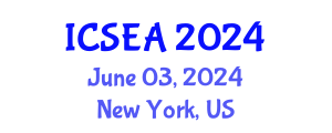 International Conference on Sustainable Environment and Agriculture (ICSEA) June 03, 2024 - New York, United States
