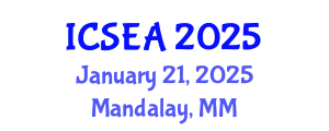 International Conference on Sustainable Environment and Agriculture (ICSEA) January 21, 2025 - Mandalay, Myanmar