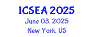 International Conference on Sustainable Environment and Agriculture (ICSEA) June 03, 2025 - New York, United States