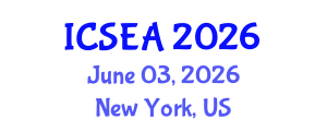 International Conference on Sustainable Environment and Agriculture (ICSEA) June 03, 2026 - New York, United States