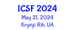 International Conference on Sustainable Futures: Environmental, Technological, Social and Economic Matters (ICSF) May 21, 2024 - Kryvyi Rih, Ukraine