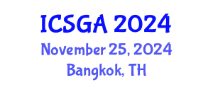 International Conference on Sustainable Global Aquaculture (ICSGA) November 25, 2024 - Bangkok, Thailand