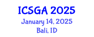 International Conference on Sustainable Global Aquaculture (ICSGA) January 14, 2025 - Bali, Indonesia