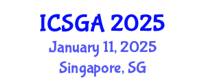 International Conference on Sustainable Global Aquaculture (ICSGA) January 11, 2025 - Singapore, Singapore