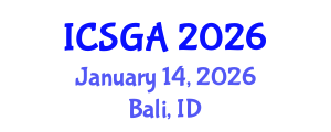 International Conference on Sustainable Global Aquaculture (ICSGA) January 14, 2026 - Bali, Indonesia