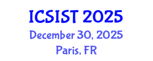 International Conference on Sustainable Information Systems and Technologies (ICSIST) December 30, 2025 - Paris, France