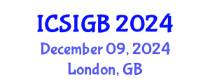 International Conference on Sustainable Infrastructure Design and Green Buildings (ICSIGB) December 09, 2024 - London, United Kingdom
