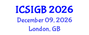 International Conference on Sustainable Infrastructure Design and Green Buildings (ICSIGB) December 09, 2026 - London, United Kingdom International Conference on Sustainable Infrastructure Design and Green Buildings (ICSIGB) December 09, 2026 - London, United Kingdom