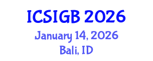 International Conference on Sustainable Infrastructure Design and Green Buildings (ICSIGB) January 14, 2026 - Bali, Indonesia