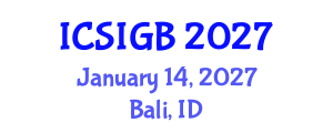 International Conference on Sustainable Infrastructure Design and Green Buildings (ICSIGB) January 14, 2027 - Bali, Indonesia