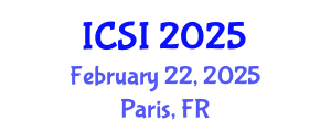 International Conference on Sustainable Infrastructure (ICSI) February 22, 2025 - Paris, France