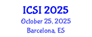 International Conference on Sustainable Infrastructure (ICSI) October 25, 2025 - Barcelona, Spain