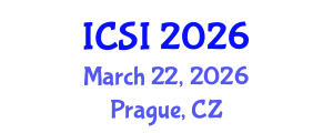International Conference on Sustainable Infrastructure (ICSI) March 22, 2026 - Prague, Czechia