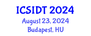 International Conference on Sustainable Interior Design and Technology (ICSIDT) August 23, 2024 - Budapest, Hungary