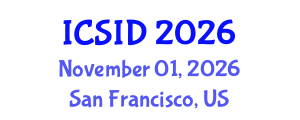 International Conference on Sustainable Interior Design (ICSID) November 01, 2026 - San Francisco, United States