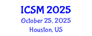 International Conference on Sustainable Manufacturing (ICSM) October 25, 2025 - Houston, United States