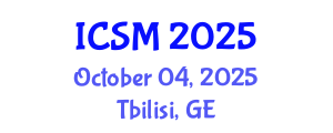 International Conference on Sustainable Manufacturing (ICSM) October 04, 2025 - Tbilisi, Georgia