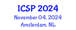 International Conference on Sustainable Production (ICSP) November 04, 2024 - Amsterdam, Netherlands