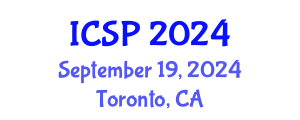 International Conference on Sustainable Production (ICSP) September 19, 2024 - Toronto, Canada