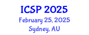 International Conference on Sustainable Production (ICSP) February 25, 2025 - Sydney, Australia
