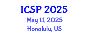 International Conference on Sustainable Production (ICSP) May 11, 2025 - Honolulu, United States