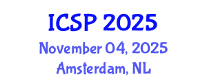 International Conference on Sustainable Production (ICSP) November 04, 2025 - Amsterdam, Netherlands