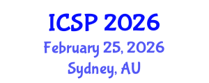 International Conference on Sustainable Production (ICSP) February 25, 2026 - Sydney, Australia