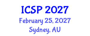 International Conference on Sustainable Production (ICSP) February 25, 2027 - Sydney, Australia International Conference on Sustainable Production (ICSP) February 25, 2027 - Sydney, Australia