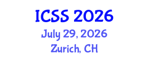 International Conference on Sustainable Society (ICSS) July 29, 2026 - Zurich, Switzerland