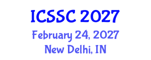 International Conference on Sustainable Supply Chains (ICSSC) February 24, 2027 - New Delhi, India International Conference on Sustainable Supply Chains (ICSSC) February 24, 2027 - New Delhi, India