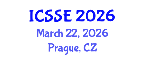 International Conference on Sustainable Systems and Environment (ICSSE) March 22, 2026 - Prague, Czechia