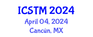International Conference on Sustainable Tourism Management (ICSTM) April 04, 2024 - Cancún, Mexico