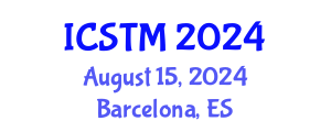 International Conference on Sustainable Tourism Management (ICSTM) August 15, 2024 - Barcelona, Spain