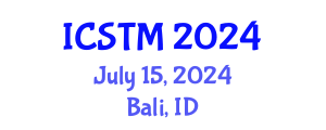 International Conference on Sustainable Tourism Management (ICSTM) July 15, 2024 - Bali, Indonesia