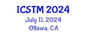 International Conference on Sustainable Tourism Management (ICSTM) July 11, 2024 - Ottawa, Canada