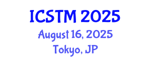 International Conference on Sustainable Tourism Management (ICSTM) August 16, 2025 - Tokyo, Japan