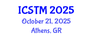 International Conference on Sustainable Tourism Management (ICSTM) October 21, 2025 - Athens, Greece