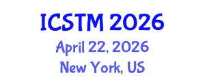 International Conference on Sustainable Tourism Management (ICSTM) April 22, 2026 - New York, United States