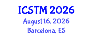 International Conference on Sustainable Tourism Management (ICSTM) August 16, 2026 - Barcelona, Spain