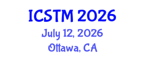 International Conference on Sustainable Tourism Management (ICSTM) July 12, 2026 - Ottawa, Canada