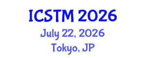 International Conference on Sustainable Tourism Management (ICSTM) July 22, 2026 - Tokyo, Japan