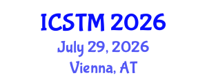 International Conference on Sustainable Tourism Management (ICSTM) July 29, 2026 - Vienna, Austria