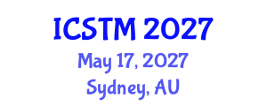 International Conference on Sustainable Tourism Management (ICSTM) May 17, 2027 - Sydney, Australia International Conference on Sustainable Tourism Management (ICSTM) May 17, 2027 - Sydney, Australia