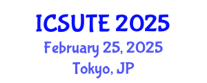 International Conference on Sustainable Urban Transport and Environment (ICSUTE) February 25, 2025 - Tokyo, Japan