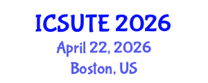 International Conference on Sustainable Urban Transport and Environment (ICSUTE) April 22, 2026 - Boston, United States