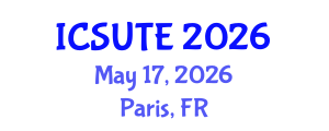 International Conference on Sustainable Urban Transport and Environment (ICSUTE) May 17, 2026 - Paris, France