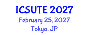 International Conference on Sustainable Urban Transport and Environment (ICSUTE) February 25, 2027 - Tokyo, Japan International Conference on Sustainable Urban Transport and Environment (ICSUTE) February 25, 2027 - Tokyo, Japan