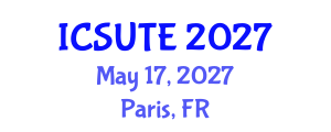 International Conference on Sustainable Urban Transport and Environment (ICSUTE) May 17, 2027 - Paris, France International Conference on Sustainable Urban Transport and Environment (ICSUTE) May 17, 2027 - Paris, France